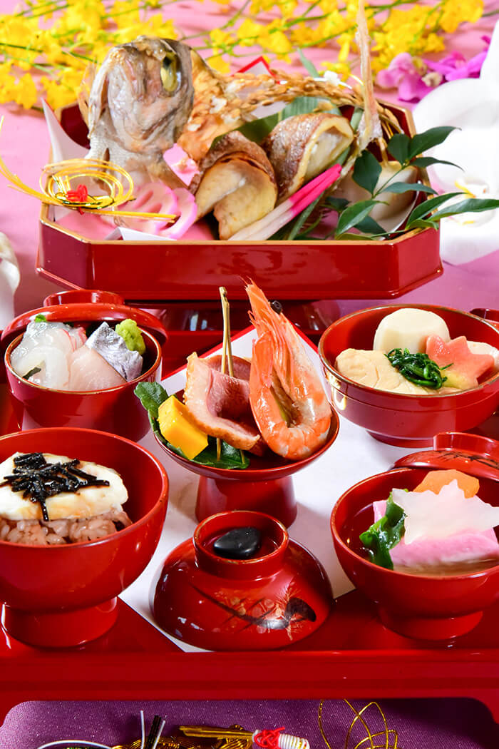 お喰い初め膳・焼鯛（小）セット