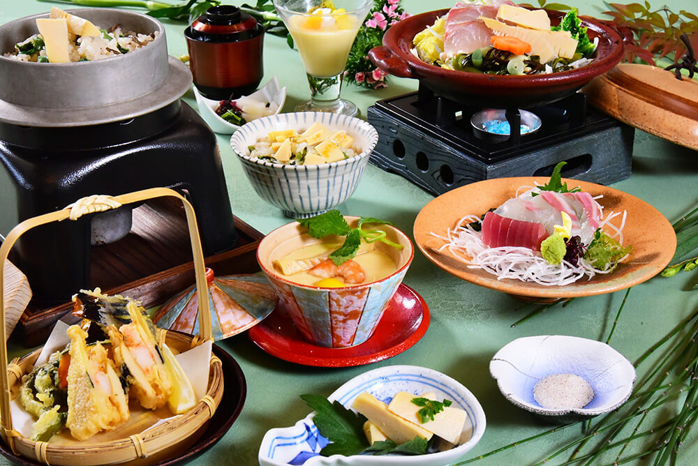 「太市産筍ご膳」